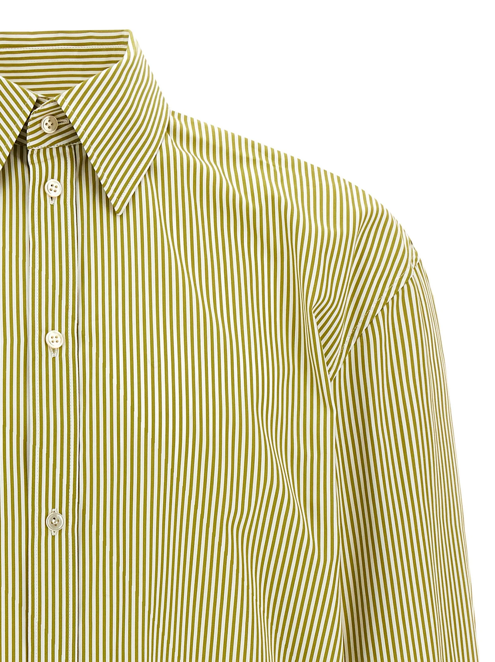 Striped Shirt Shirt And Blouse Green sold by Wanan Luxury product image thumbnail 3