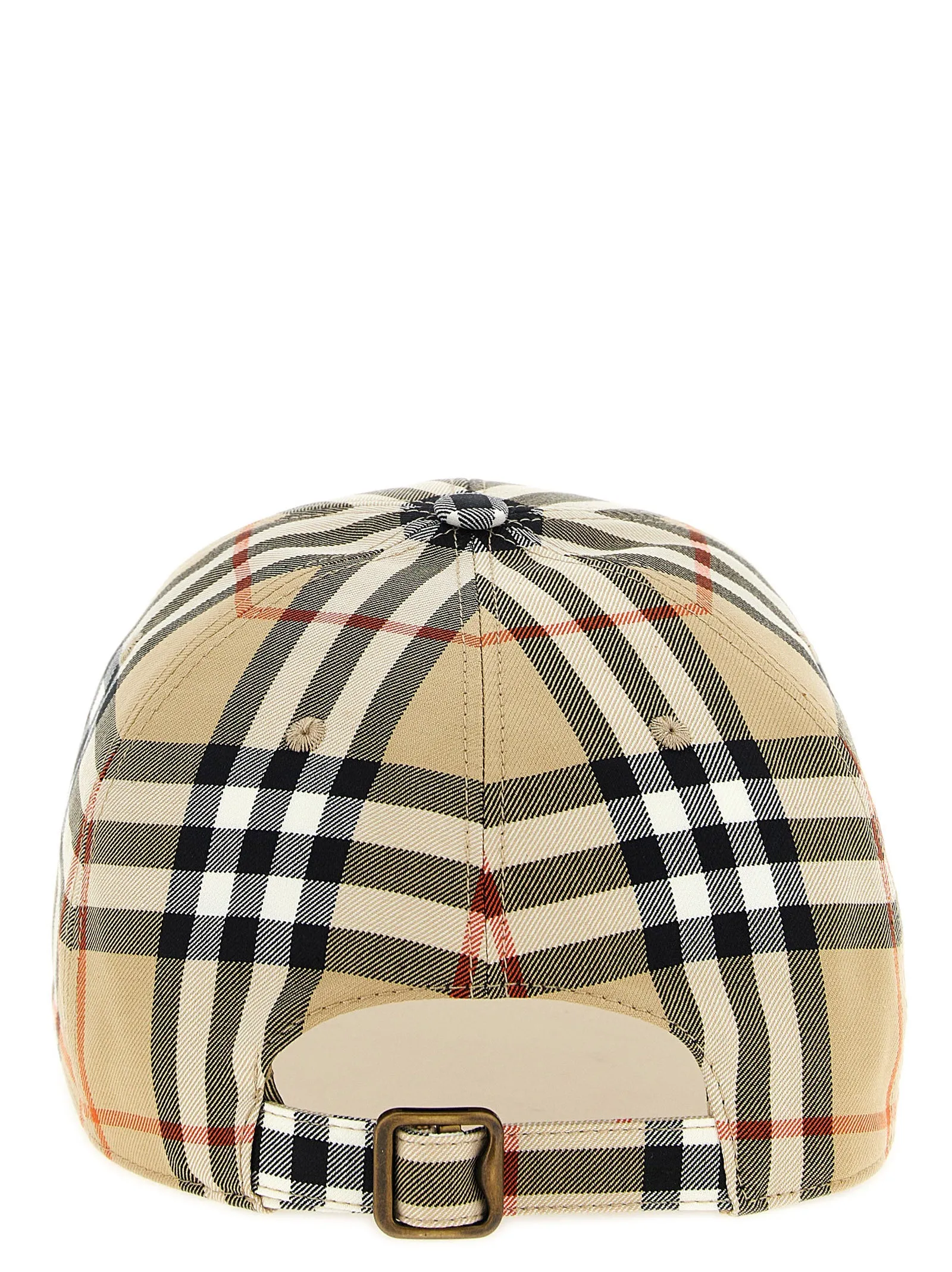 Burberry Check Cap Hats Beige sold by Wanan Luxury product image thumbnail 3