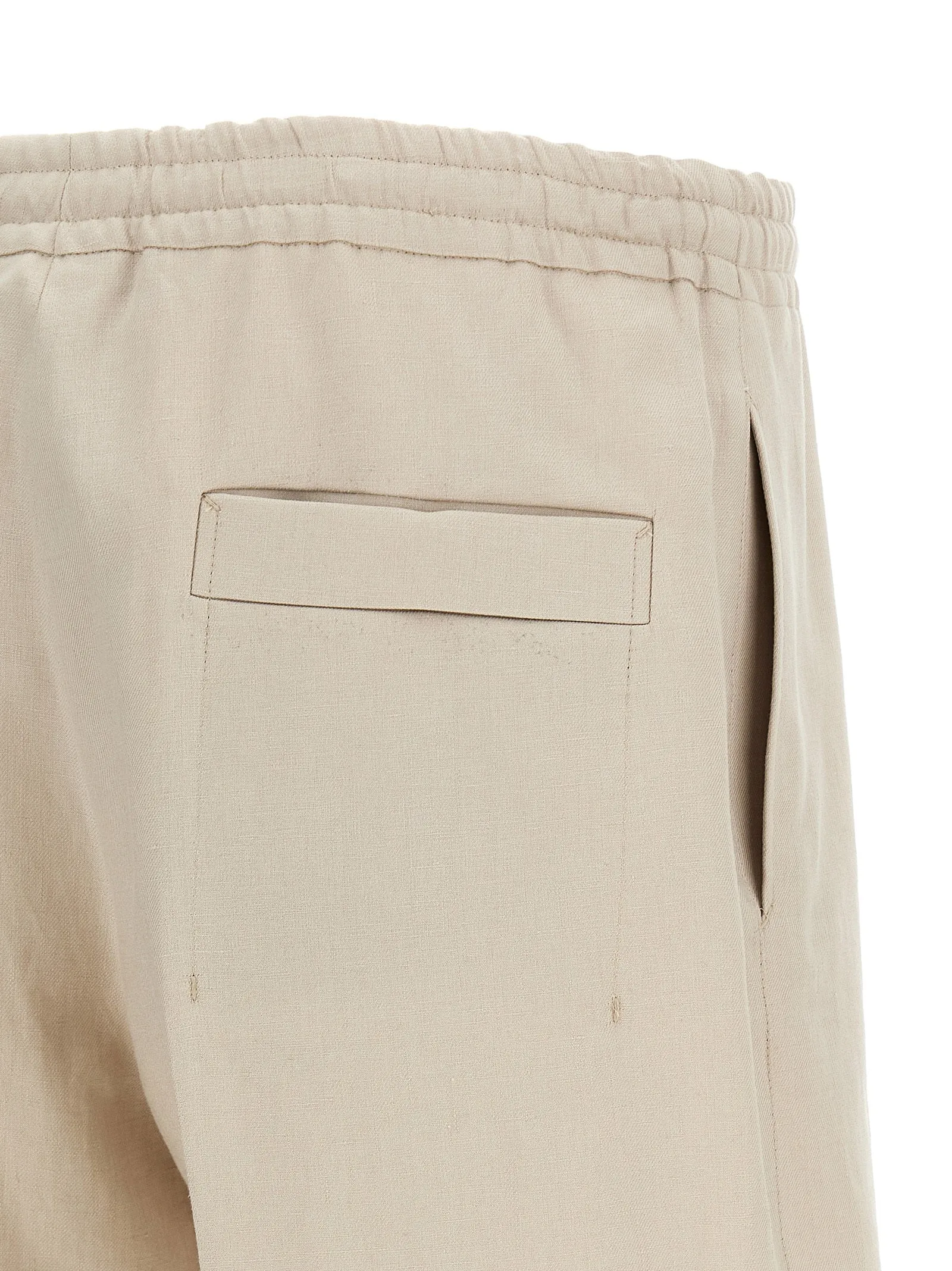 Linen Bermuda Shorts Bermuda And Short Beige sold by Wanan Luxury product image thumbnail 4