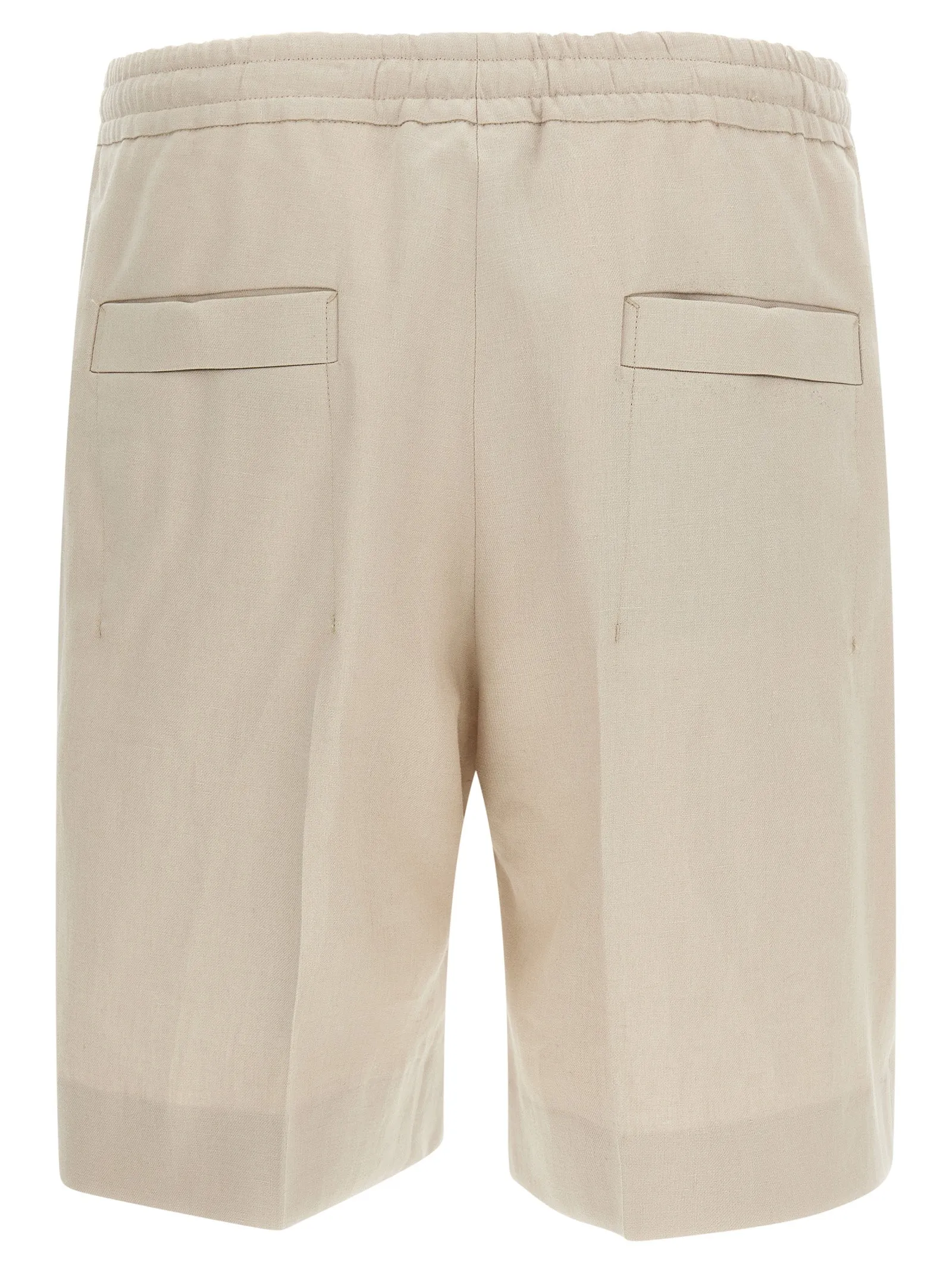 Linen Bermuda Shorts Bermuda And Short Beige sold by Wanan Luxury product image thumbnail 2
