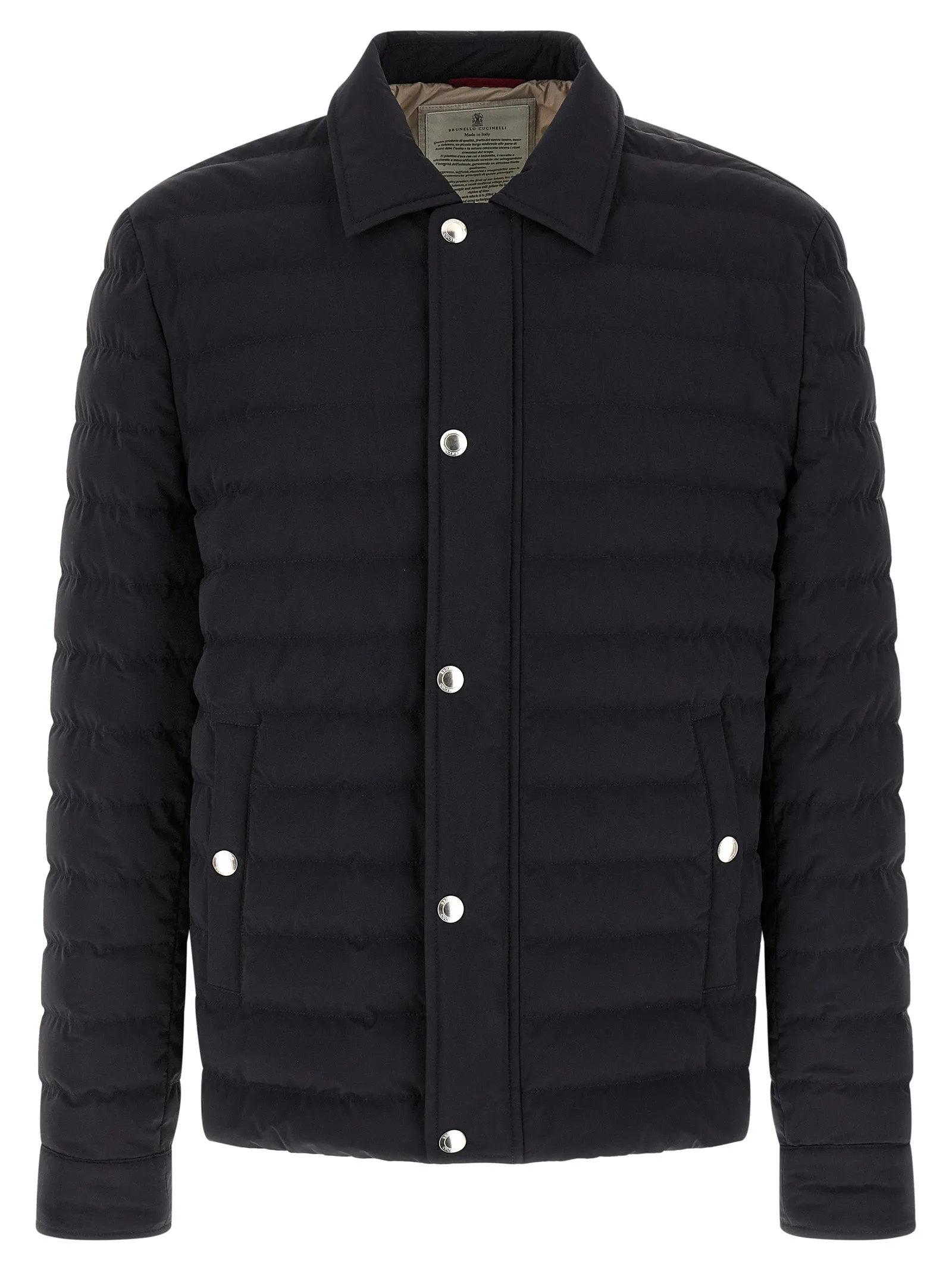 Shirt Down Jacket Puffer Jackets Blue sold by Wanan Luxury