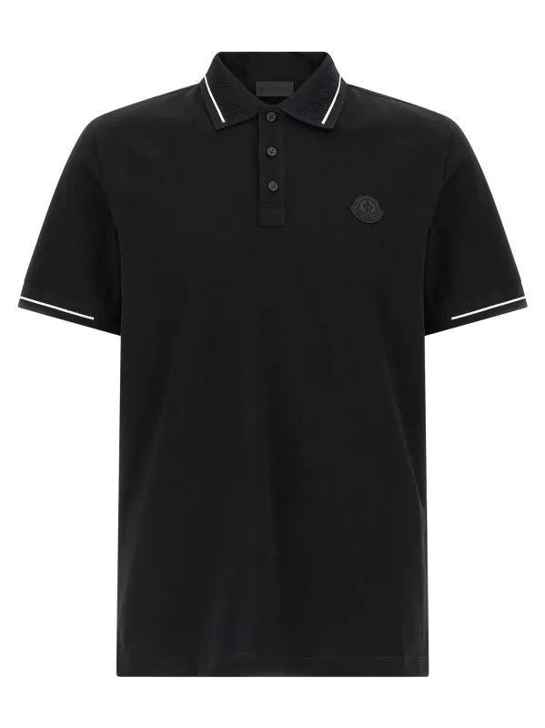 Logo Patch Shirt Polo Black sold by Wanan Luxury