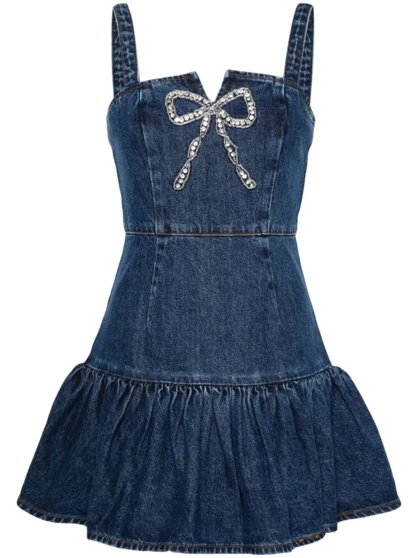 Dresses Blue And Green made by Self-Portrait