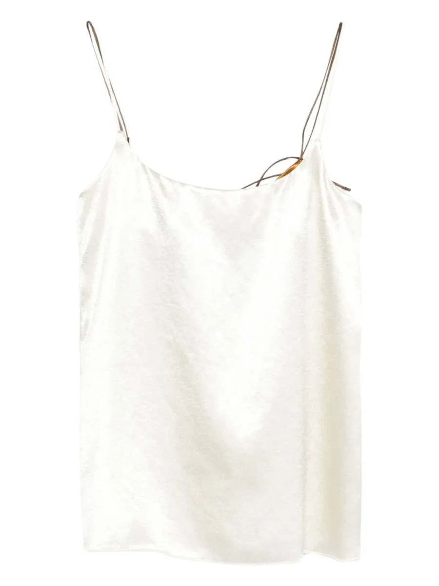 Tops In Satin sold by Wanan Luxury