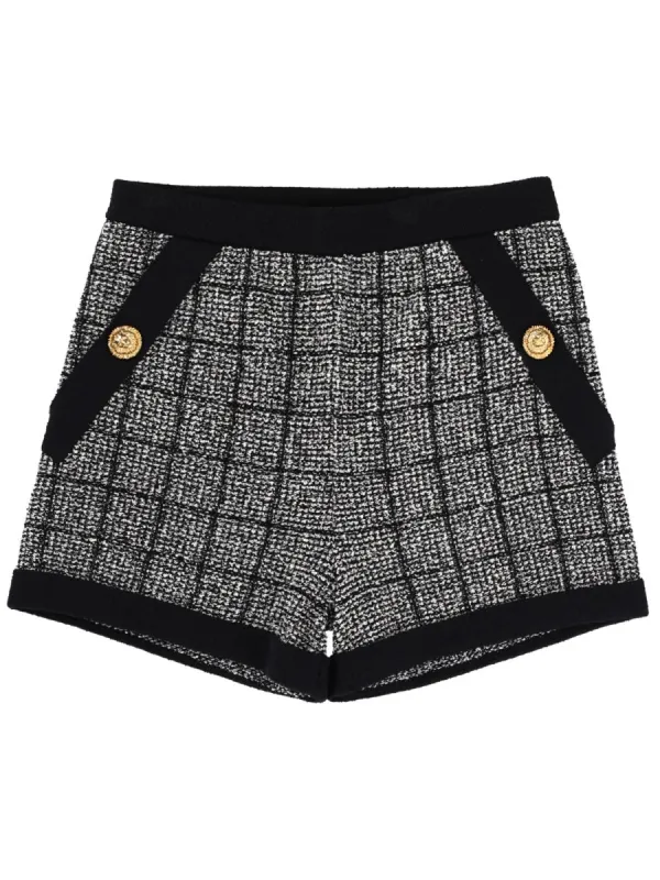 Cotton Tweed Shorts sold by Wanan Luxury