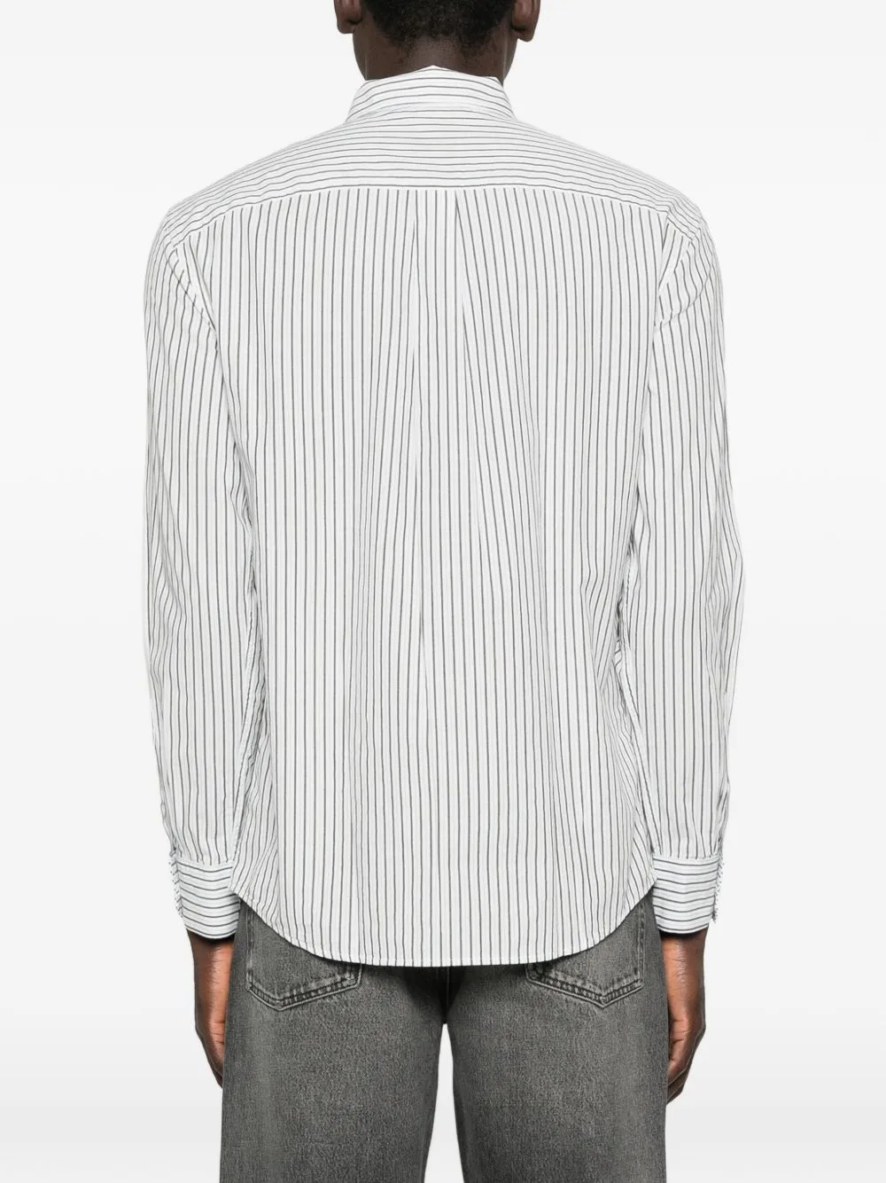 Striped Cotton Shirt sold by Wanan Luxury product image thumbnail 5