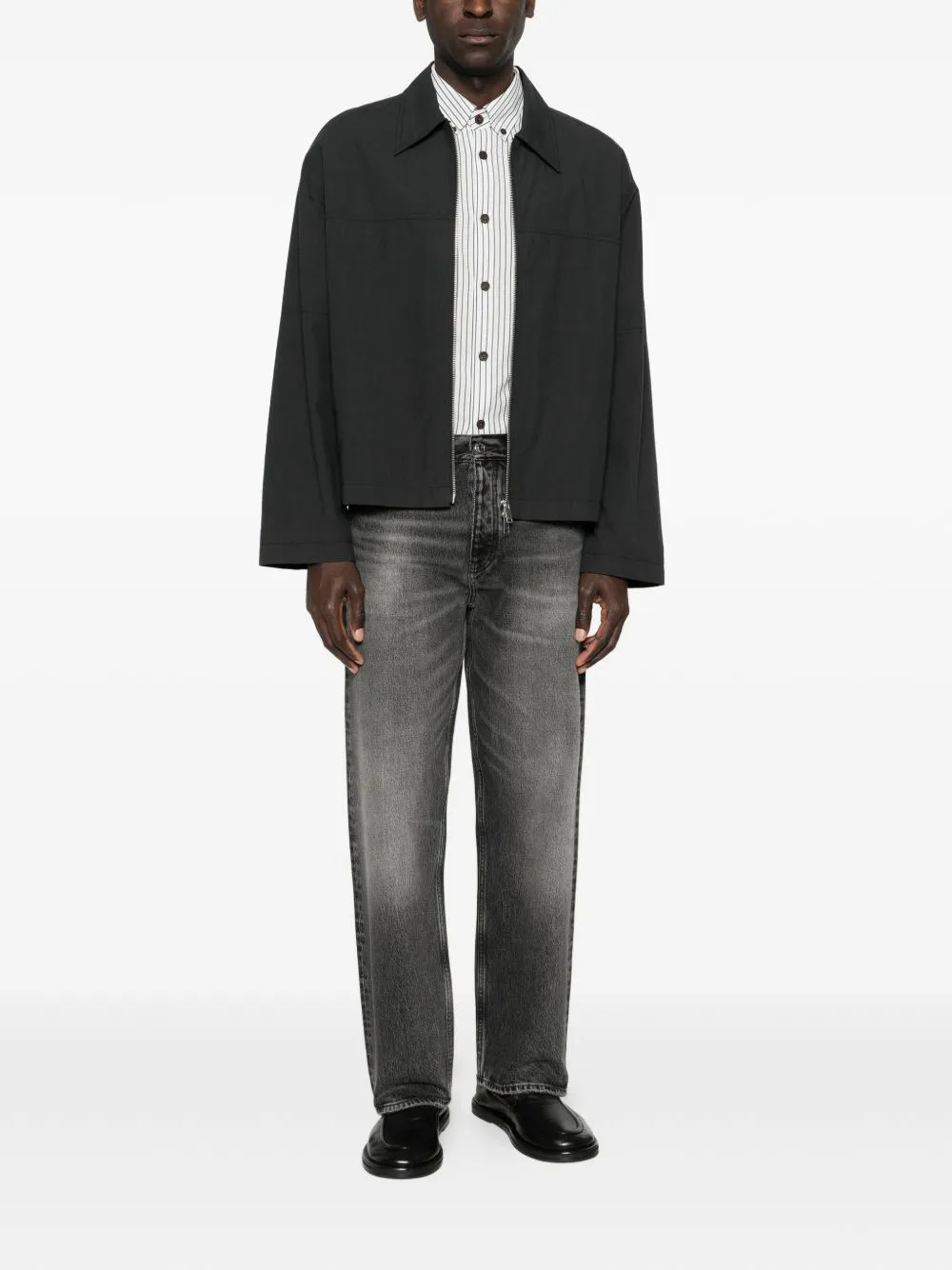 Striped Cotton Shirt sold by Wanan Luxury product image thumbnail 2