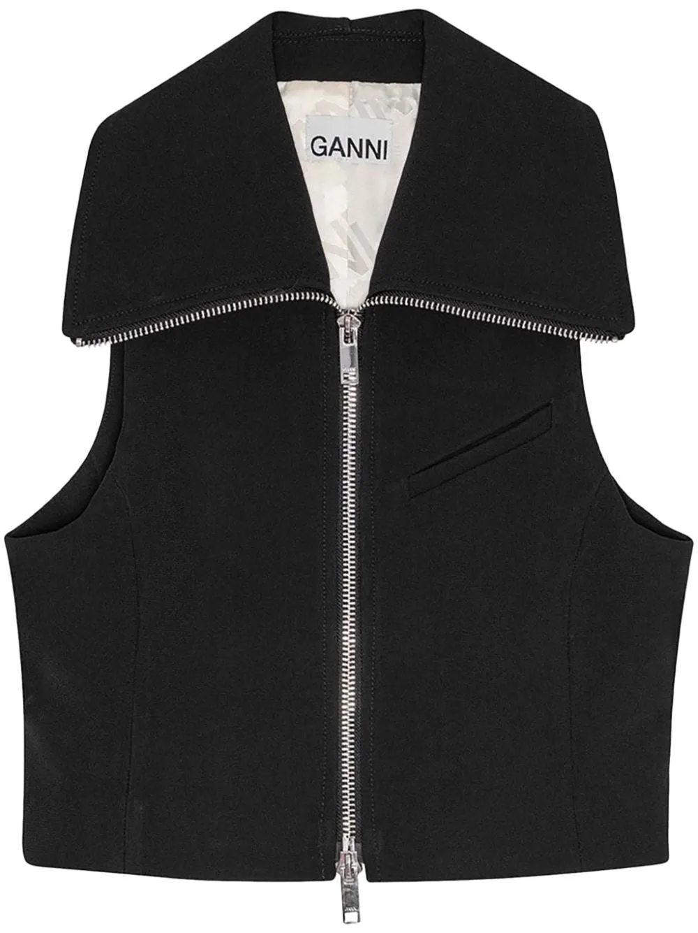 Zipped Vest sold by Wanan Luxury