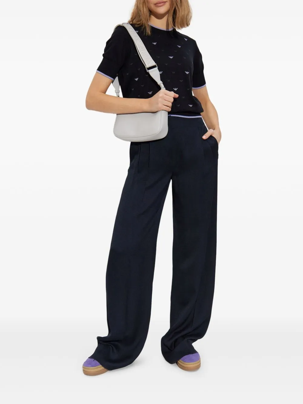 Allover Logo Cotton Sweater sold by Wanan Luxury product image thumbnail 5