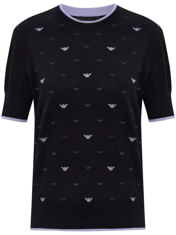 Allover Logo Cotton Sweater sold by Wanan Luxury