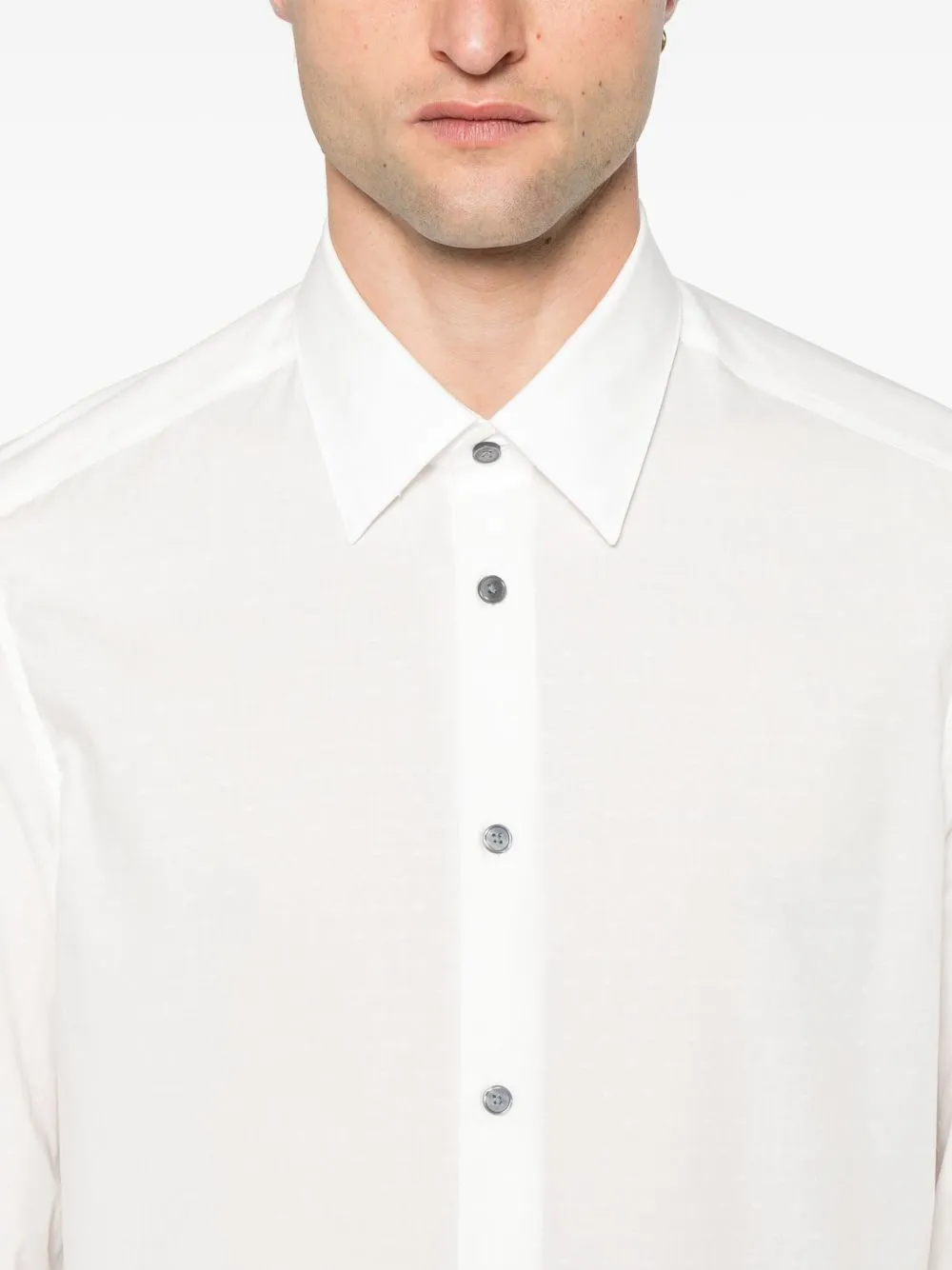 Allover Logo Cotton Shirt sold by Wanan Luxury product image thumbnail 2