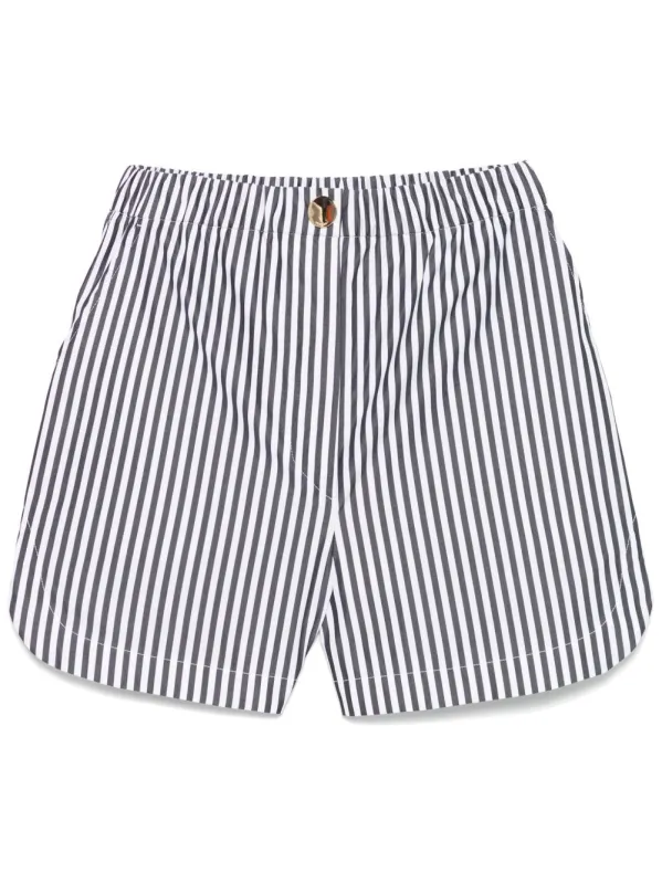 Striped Cotton Shorts sold by Wanan Luxury