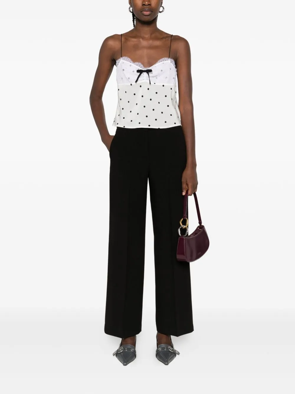 Straight-Leg Trousers sold by Wanan Luxury product image thumbnail 3