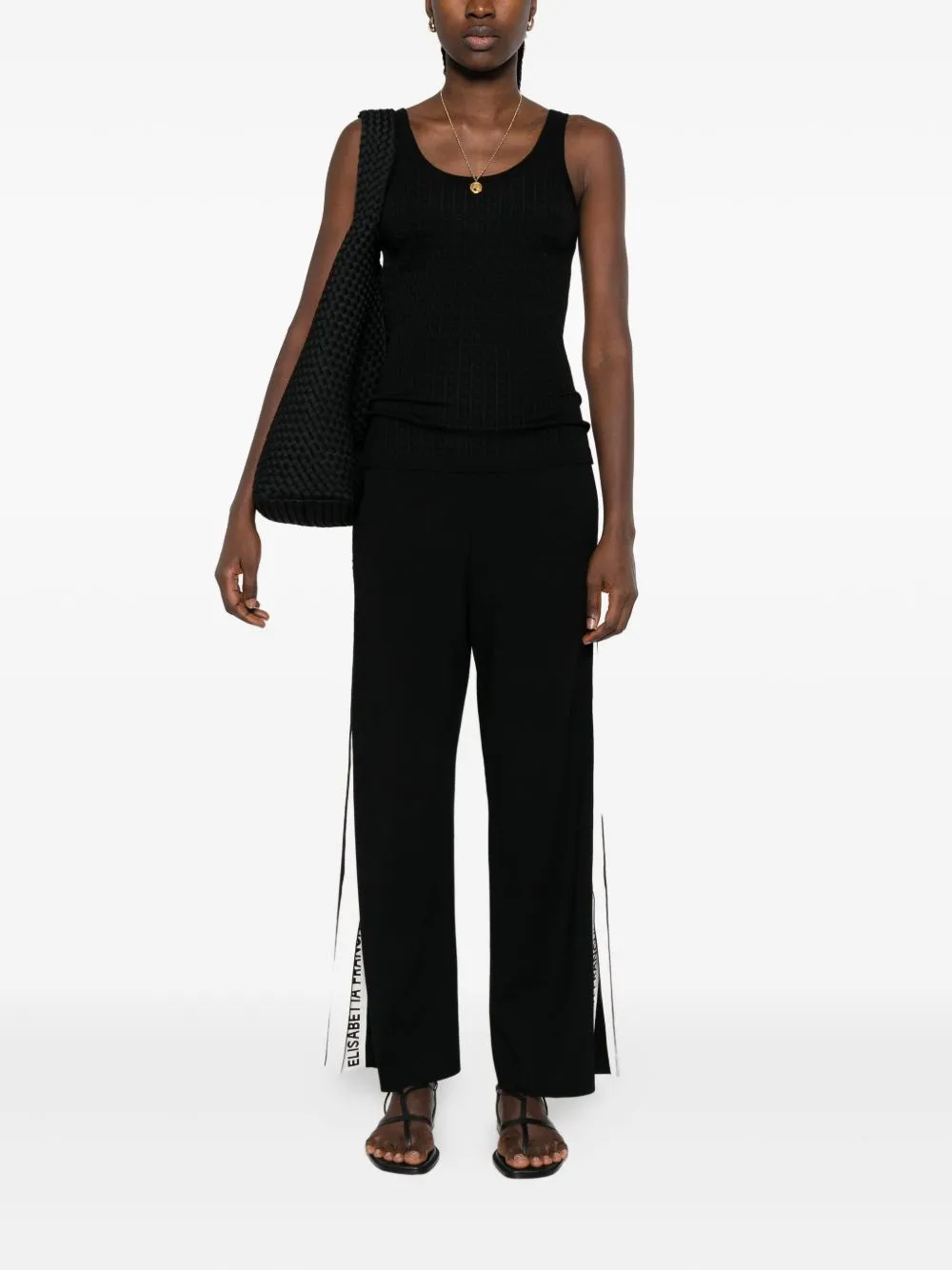 Wool Blend Tank Top sold by Wanan Luxury product image thumbnail 3