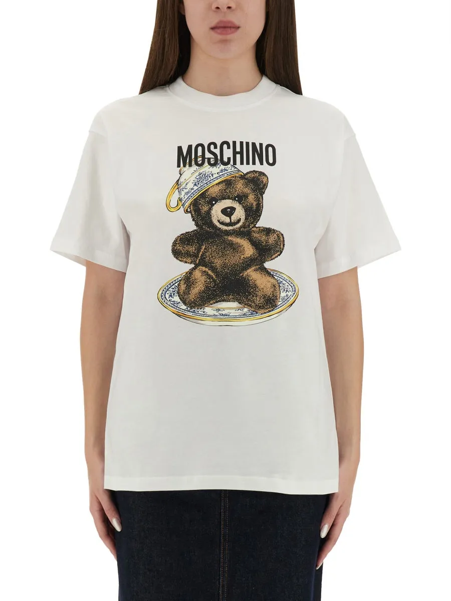 T-Shirt With "Teddy" Print sold by Wanan Luxury