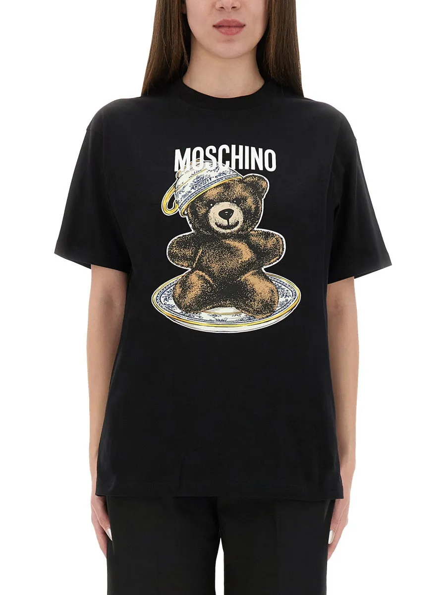 T-Shirt With "Teddy" Print sold by Wanan Luxury