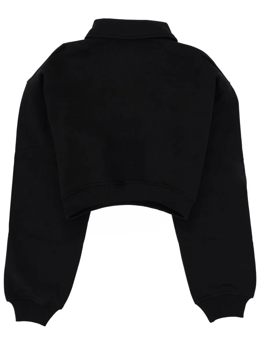 "Follow The Rabbit" Collared Sweatshirt sold by Wanan Luxury product image thumbnail 2