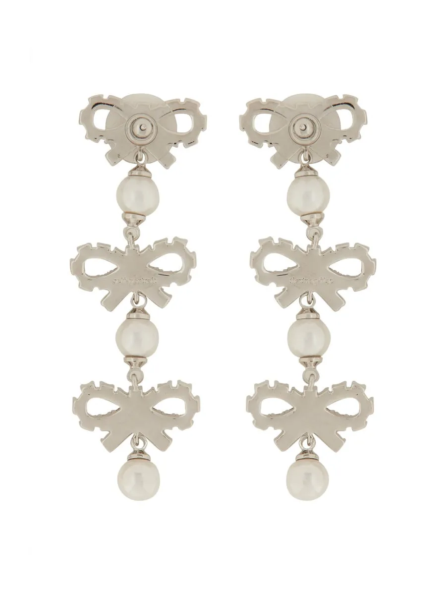 Micro Bow Earrings sold by Wanan Luxury product image thumbnail 2