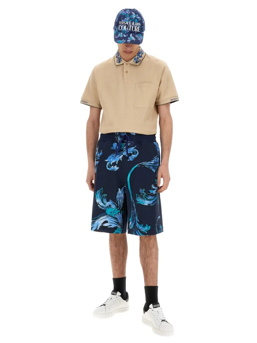 Polo Shirt With Baroque Outline Collar sold by Wanan Luxury product image thumbnail 2