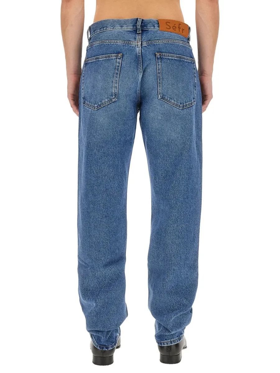 Jeans Straight Cut sold by Wanan Luxury product image thumbnail 4