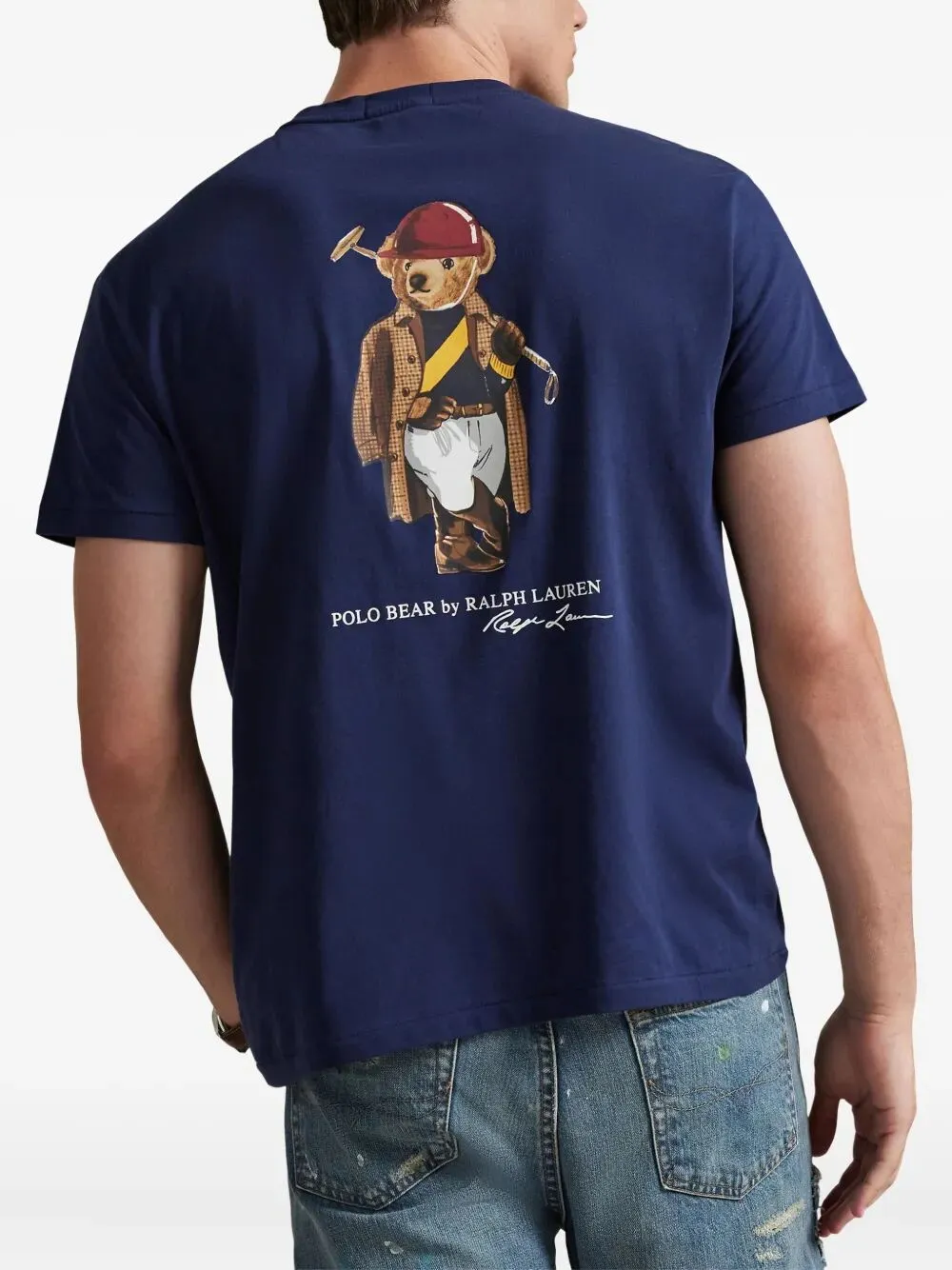 Classic Fit Polo Bear Jersey T-Shirt sold by Wanan Luxury product image thumbnail 2