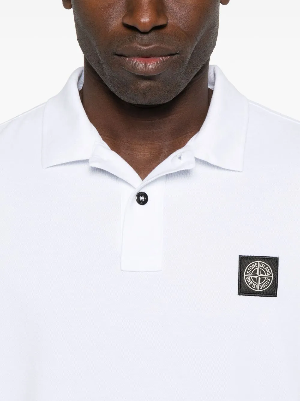 Slim Fit Stretch Cotton PiquÉ Polo Shirt sold by Wanan Luxury product image thumbnail 4