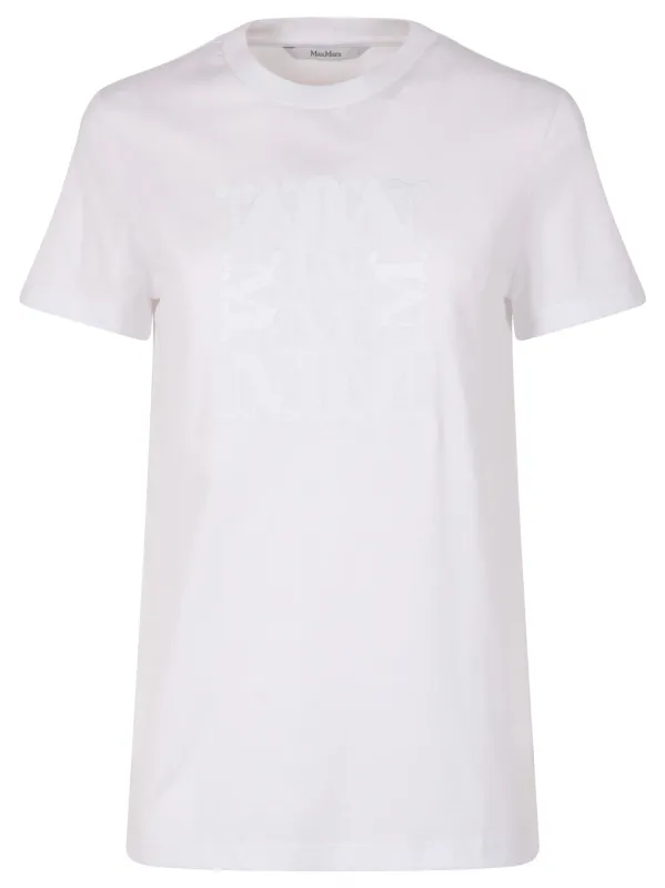 Cotton T-Shirt With Embroidery sold by Wanan Luxury