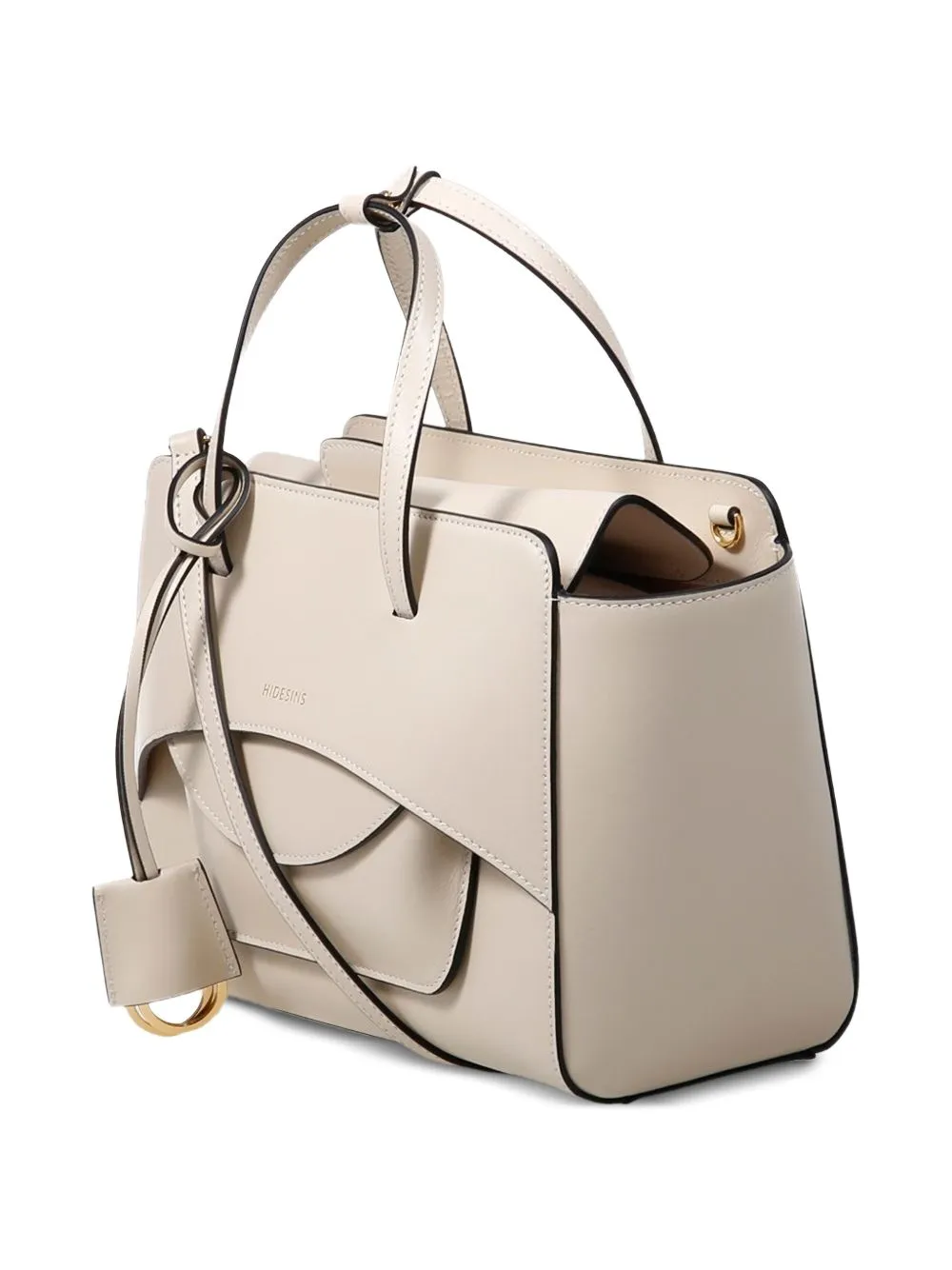Flap Medium Leather Tote sold by Wanan Luxury product image thumbnail 3