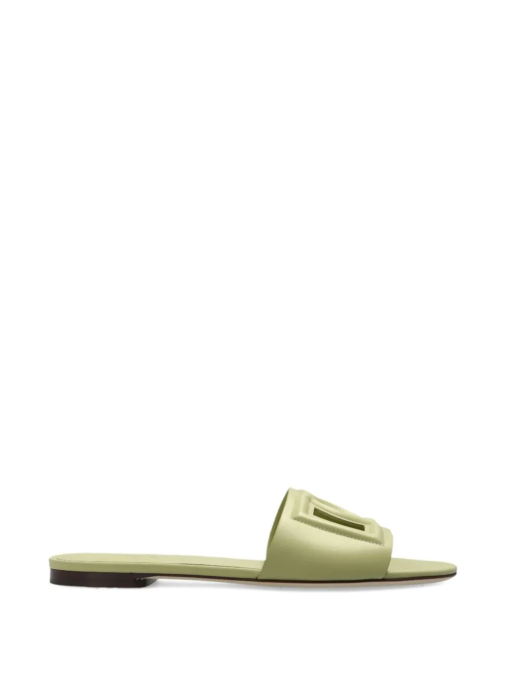 Dg Logo Leather Flat Sandals sold by Wanan Luxury product image thumbnail 4