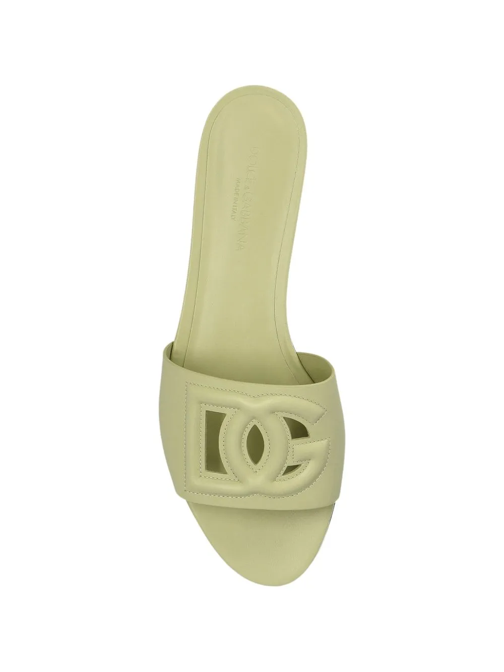 Dg Logo Leather Flat Sandals sold by Wanan Luxury product image thumbnail 2