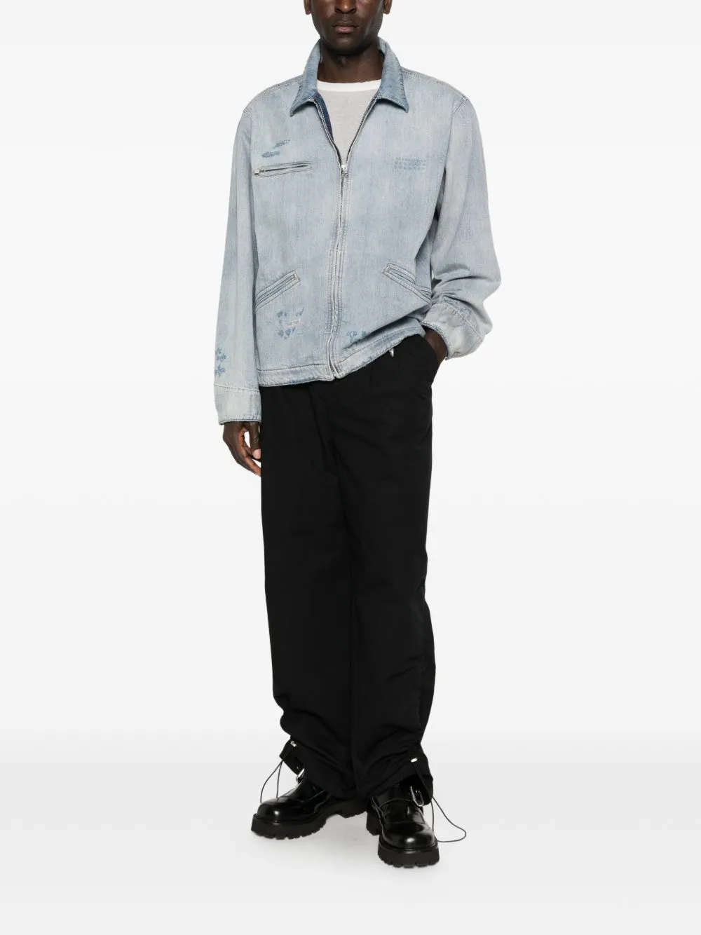 Cotton Blouson Jacket sold by Wanan Luxury product image thumbnail 4