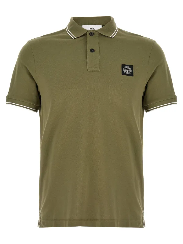 2200010 Polo Green made by Stone Island