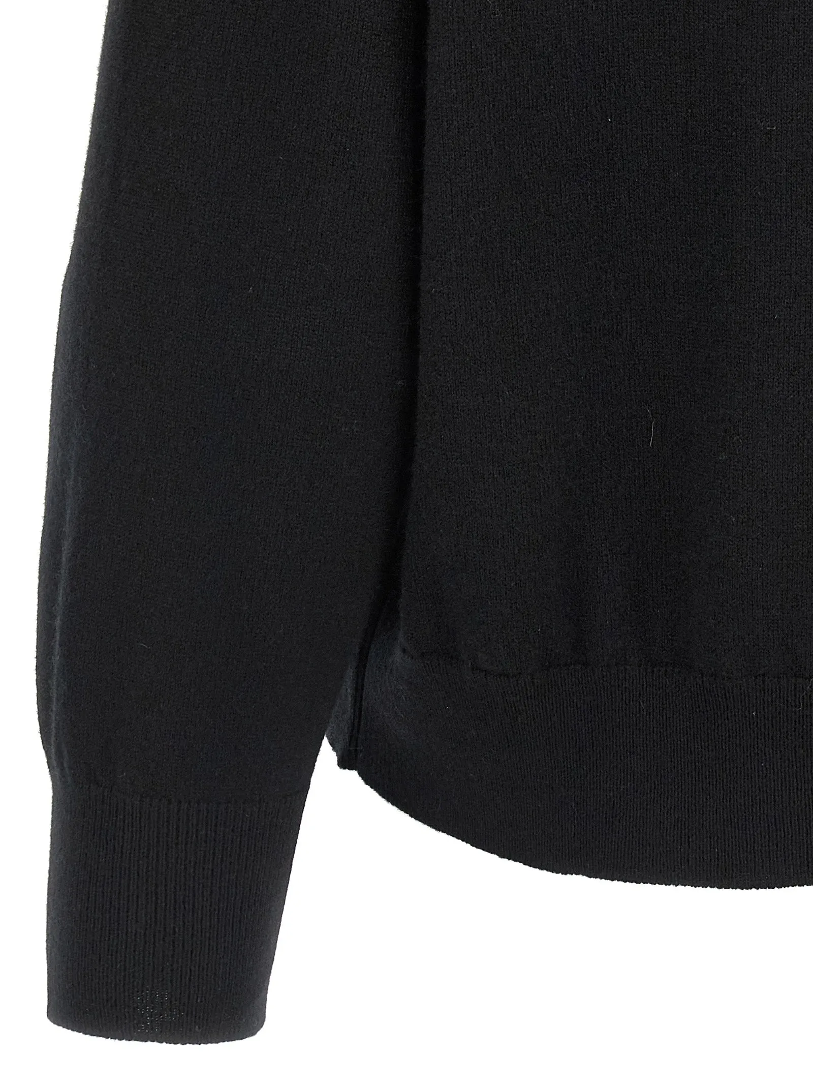 Monile Crop Sweater Sweaters And Cardigans Black sold by Wanan Luxury product image thumbnail 4