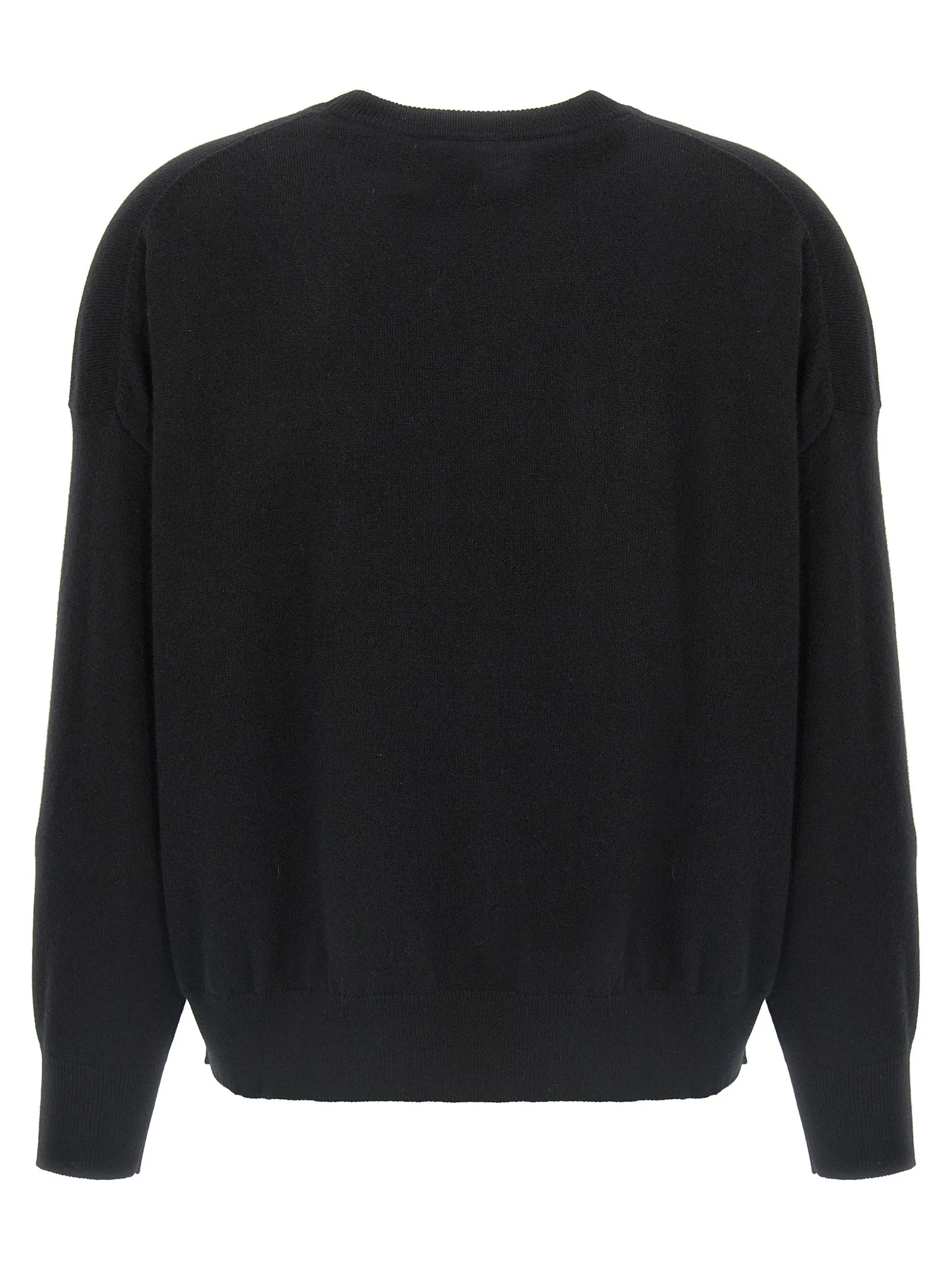 Monile Crop Sweater Sweaters And Cardigans Black sold by Wanan Luxury product image thumbnail 2