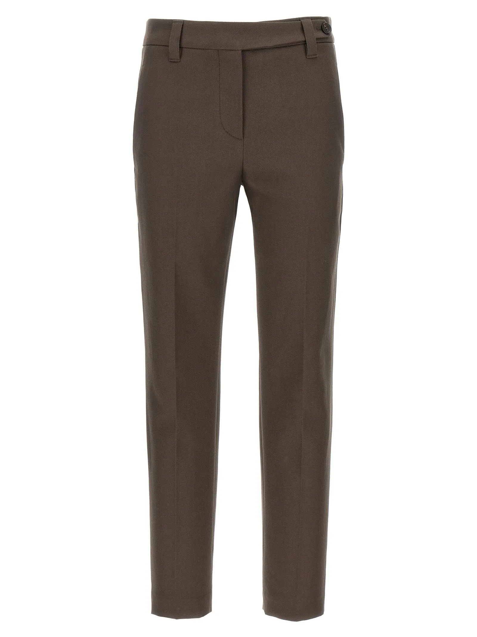 Monile Cotton Pants Brown sold by Wanan Luxury