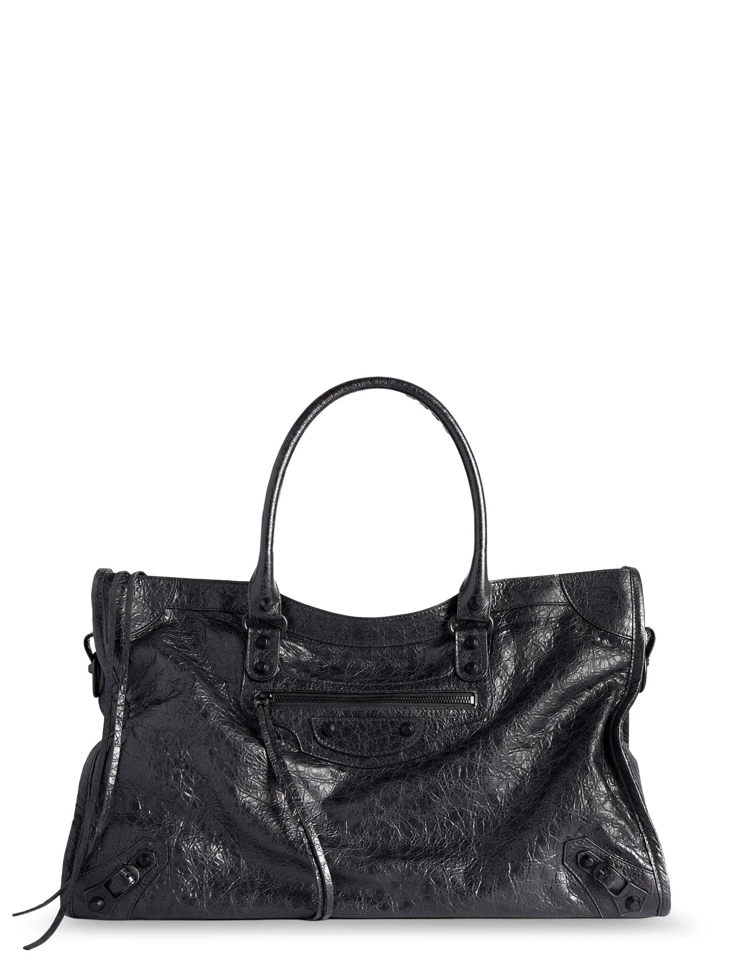 Le City Bag L Leather Shoulder Strap With Metal Details sold by Wanan Luxury