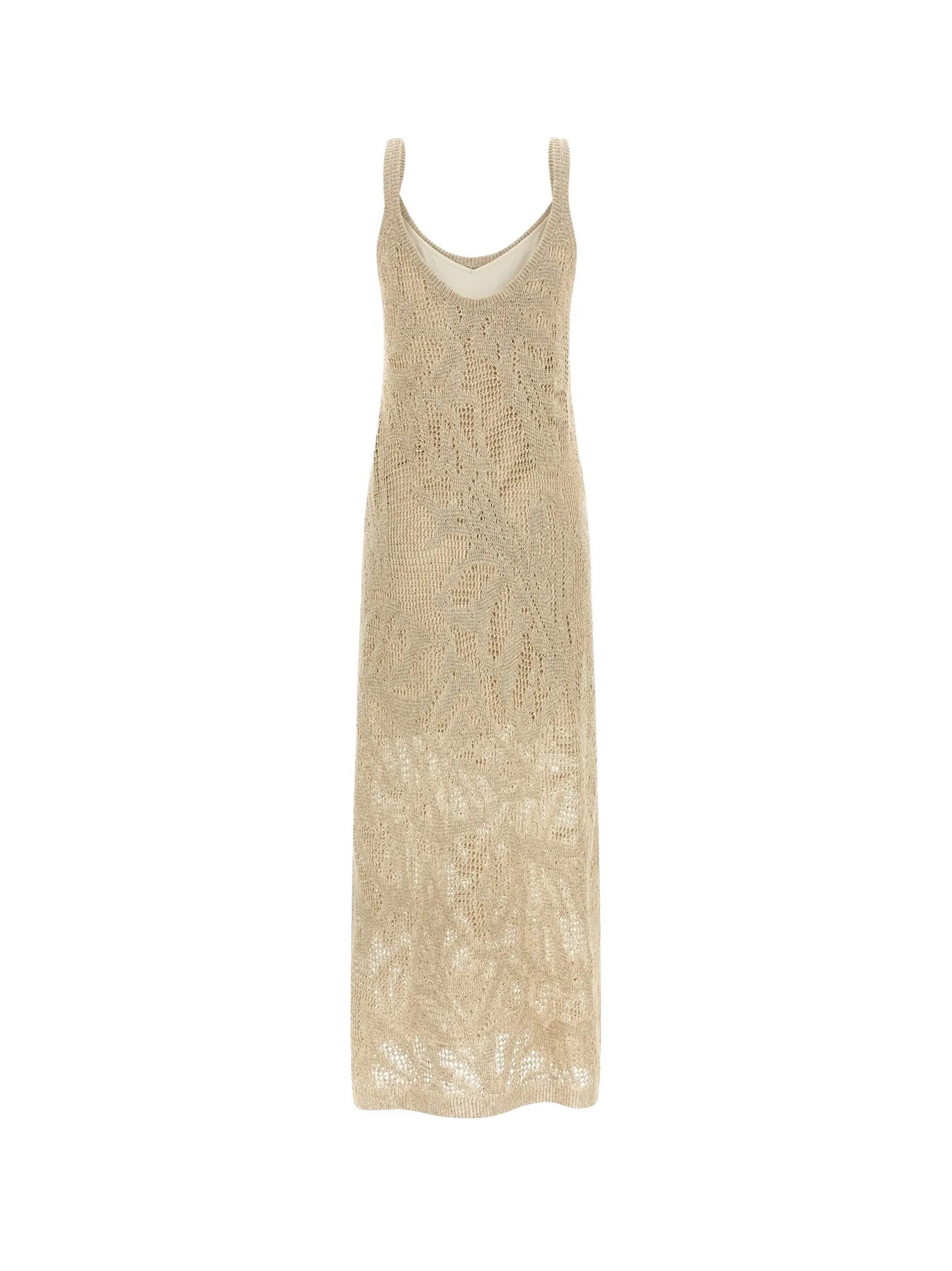Knitted Linen And Cotton Long Dress sold by Wanan Luxury product image thumbnail 2