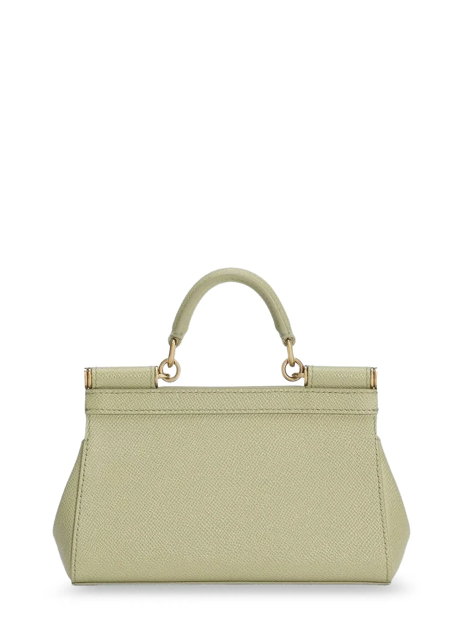 Sicily Small Leather Shoulder Bag With Metal Logo Patch sold by Wanan Luxury product image thumbnail 2