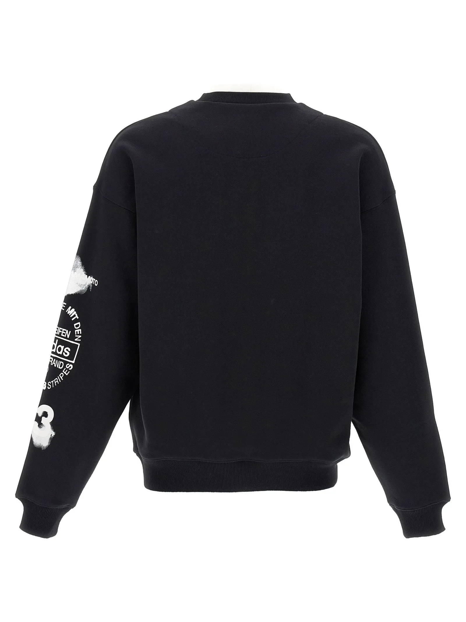 Y-3 Graphic Crew Sweatshirt Black sold by Wanan Luxury product image thumbnail 2