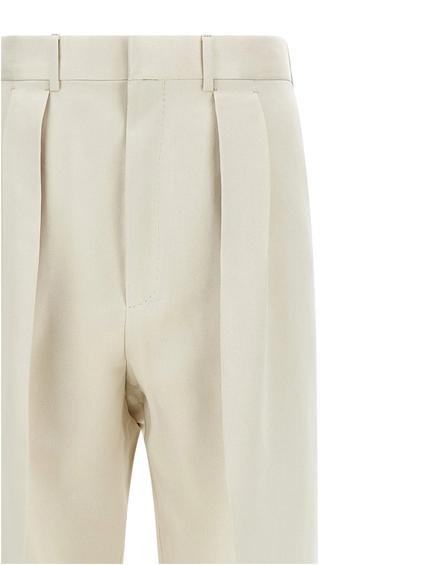 Double Pinch Pants Beige sold by Wanan Luxury product image thumbnail 3