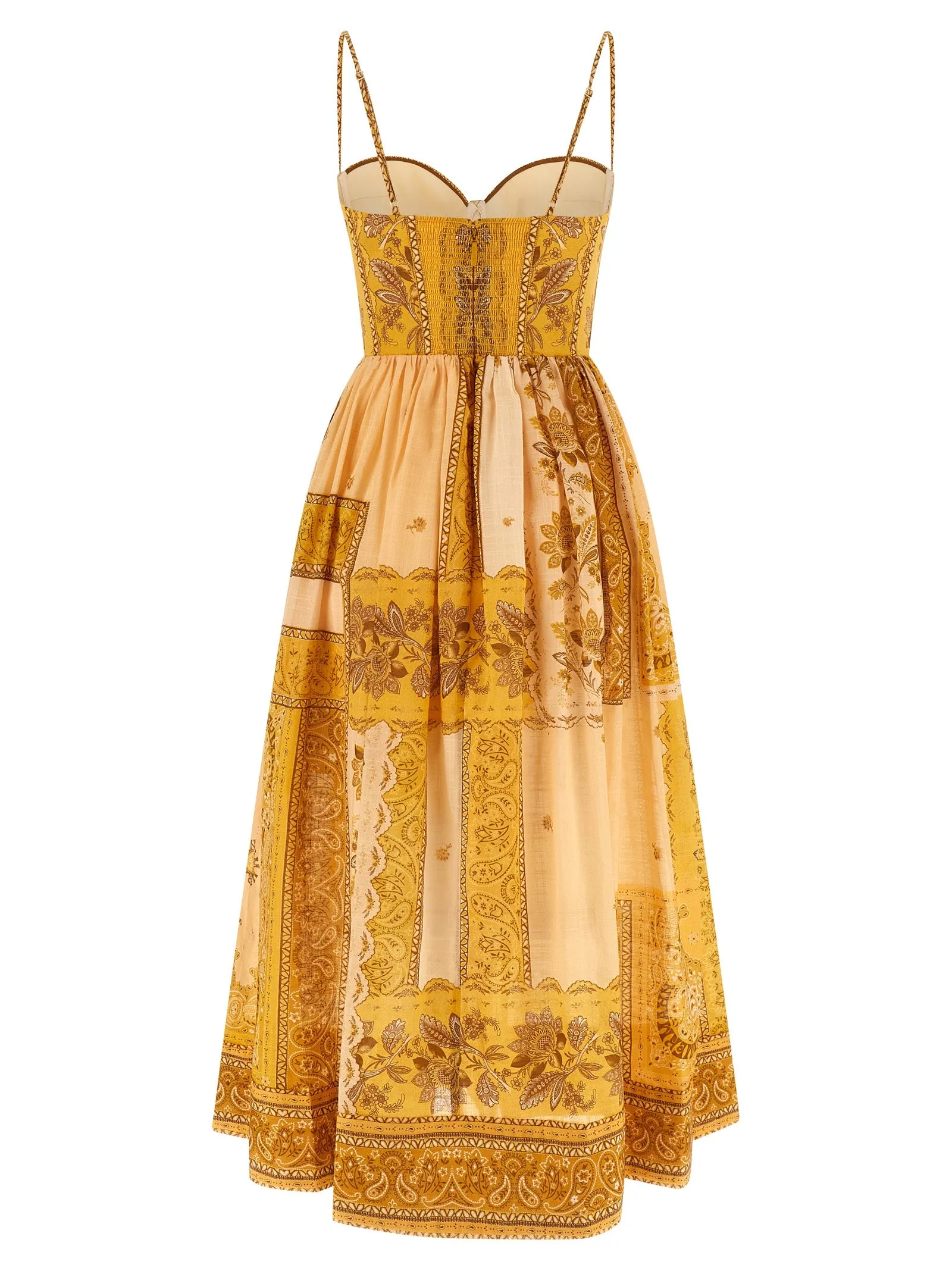 Lucky Corset Dresses Yellow sold by Wanan Luxury product image thumbnail 2
