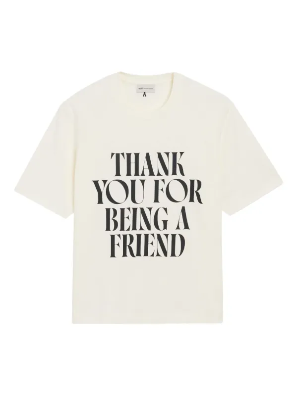 T-Shirts And Polos Blanc Creme made by Ami