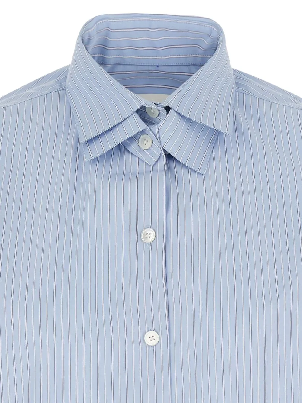 Shirts Blu Stripe sold by Wanan Luxury product image thumbnail 3