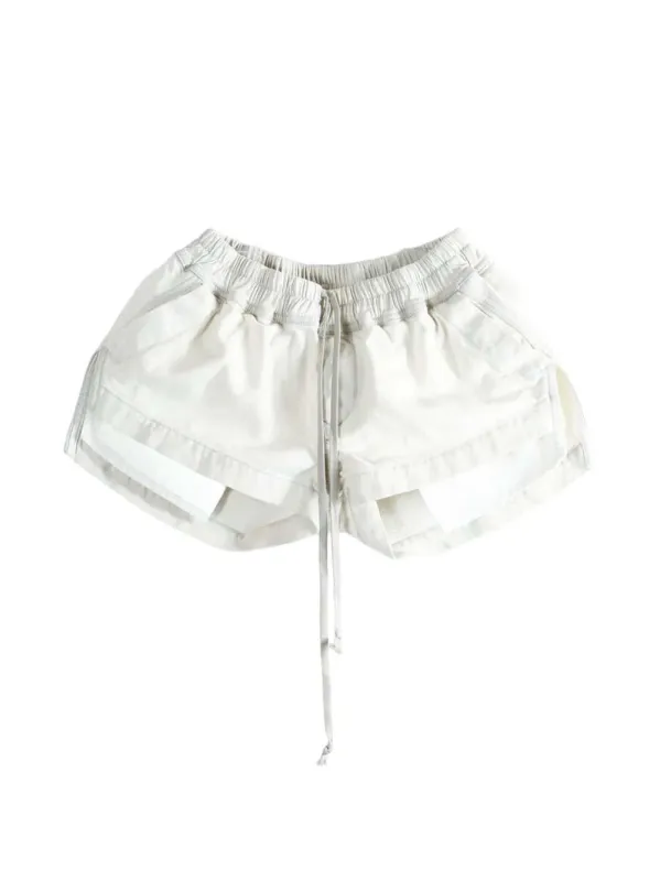 Mist-Colored Drawstring Shorts made by Rick Owens