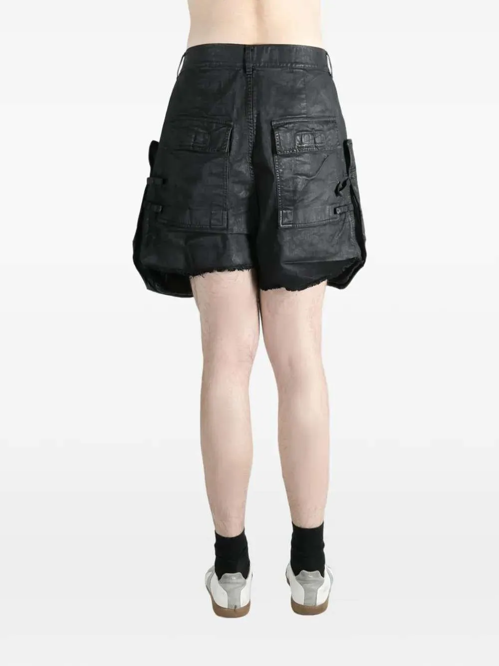 Cargo Shorts With Frayed Hem sold by Wanan Luxury product image thumbnail 4