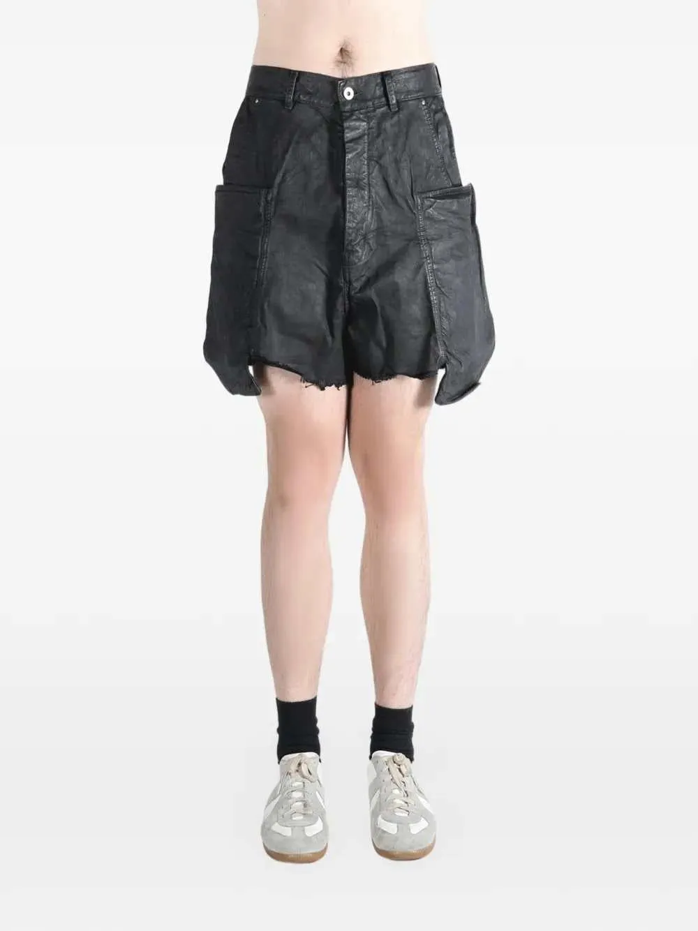 Cargo Shorts With Frayed Hem sold by Wanan Luxury product image thumbnail 2