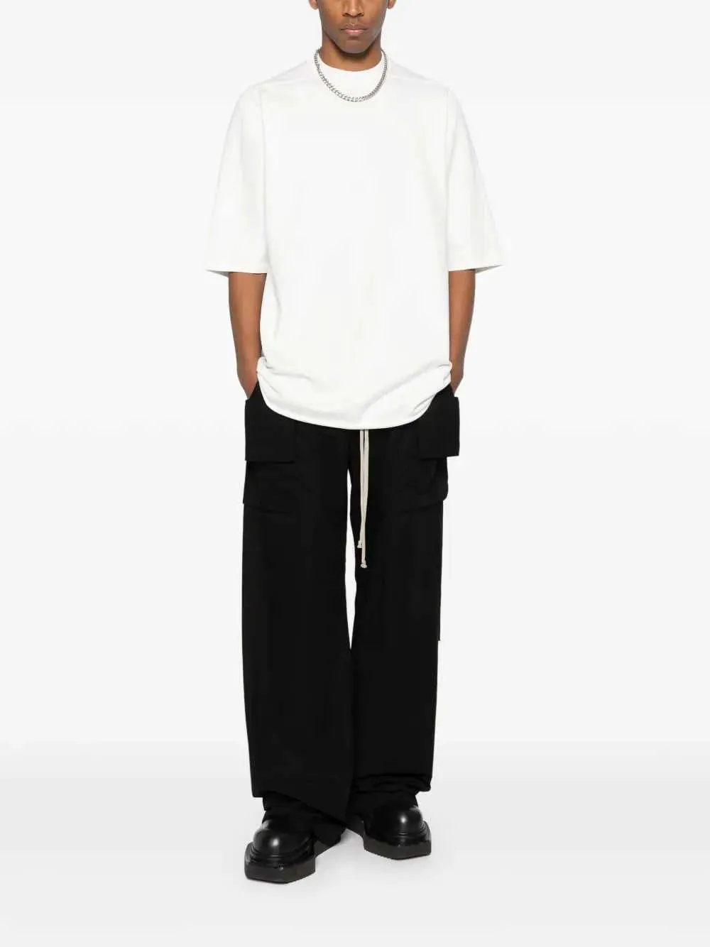 Cotton Drawstring Trousers sold by Wanan Luxury product image thumbnail 2