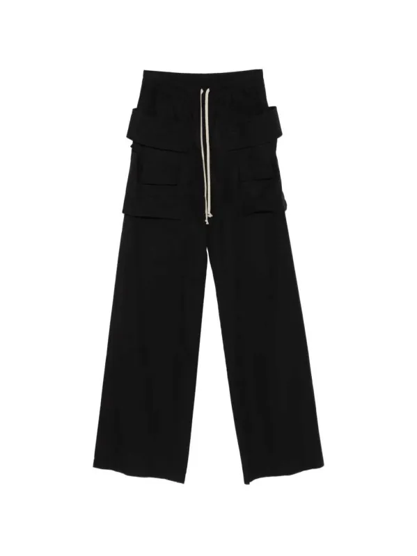 Cotton Drawstring Trousers made by Rick Owens