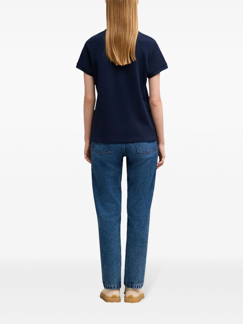 Ami De Coeur Organic Cotton Polo Shirt sold by Wanan Luxury product image thumbnail 4