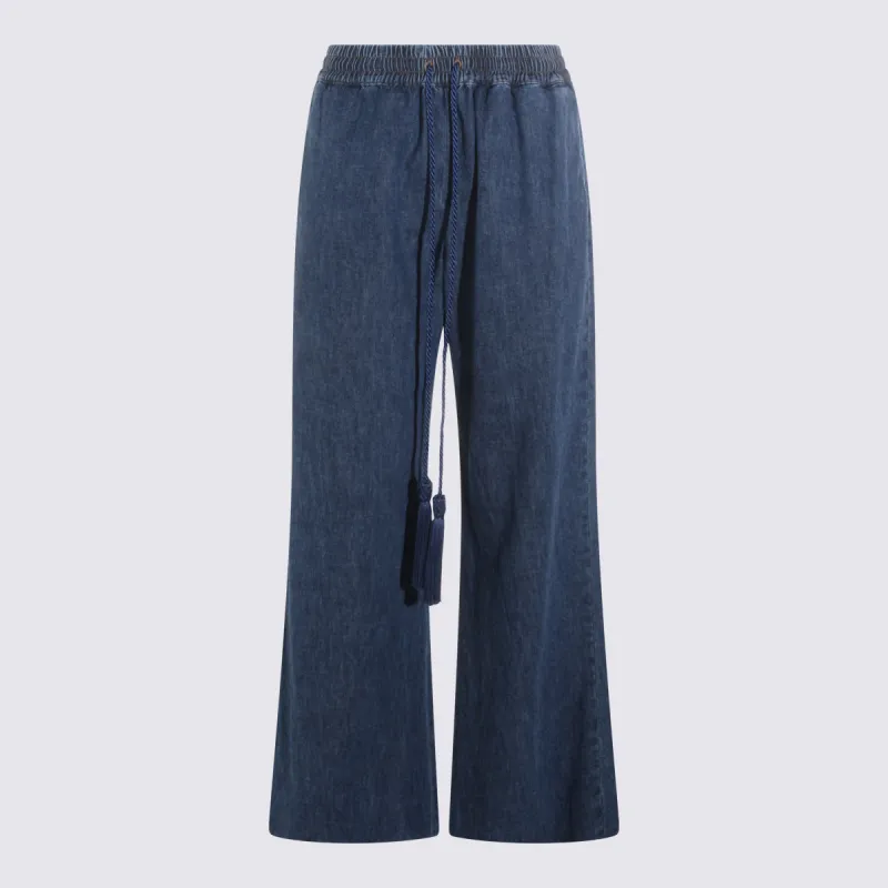 Trousers Medium Blue sold by Wanan Luxury